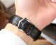 New Copy Patek Philippe Calatrava Watches White Dial Black Leather Band (8)_th.jpg